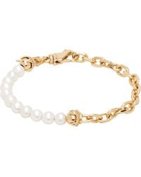 Emanuele Bicocchi - Ssense Exclusive Pearl Bracelet - Lyst