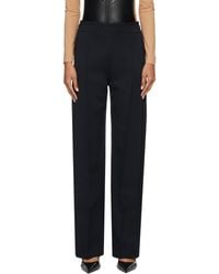 Courreges - Snap Twill Flare Trousers - Lyst