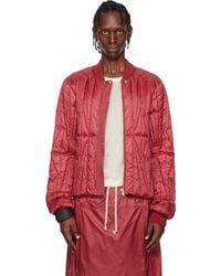 Rick Owens - Moncler + Geocamo Flight Jacket - Lyst