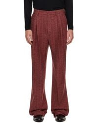 Dries Van Noten - Straight-Leg Wool Trousers - Lyst