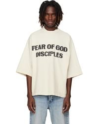 Fear Of God - Off- Relaxed 'Disciple' T-Shirt - Lyst
