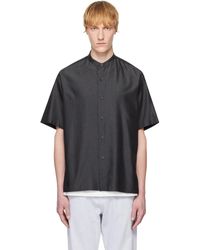 YLÈVE - Silk Chambray Shirt - Lyst