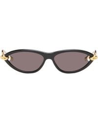 Bottega Veneta - Knot Cat Eye Sunglasses - Lyst