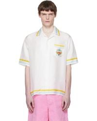 CASABLANCA - Flower Court Icon Shirt - Lyst