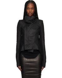 Rick Owens - Temple Naska Leather Jacket - Lyst