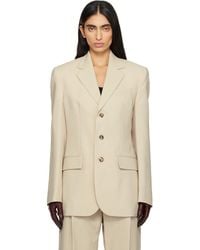 Wardrobe NYC - Light Longline Blazer - Lyst