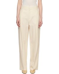 Maria McManus - Off- Pleated Trousers - Lyst
