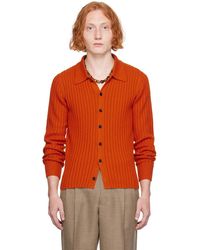 Dries Van Noten - Rib Cardigan - Lyst