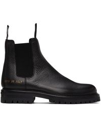 common projects chelsea boots black