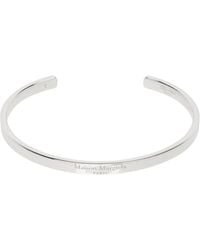 Maison Margiela - Logo Reference Cuff Bracelet - Lyst