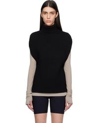 TOTEME - Double-Knit Cape Turtleneck - Lyst