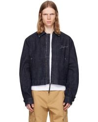 Jacquemus - ネイビー La Croisière 'The Canevas De-Nîmes' デニムジャケット - Lyst