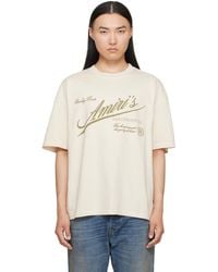 Amiri - Off- Quality Goods' Oversized T-Shirt - Lyst