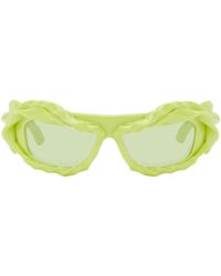 OTTOLINGER - Twisted Rectangular Acetate Sunglasses - Lyst