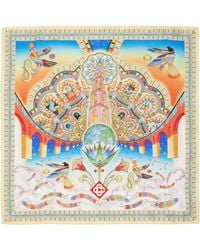 CASABLANCA - Medium Silk Scarf - Lyst