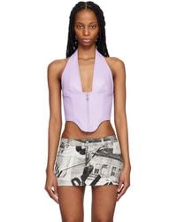 Miaou - Purple Hannah Jewett Edition Mara Corset - Lyst