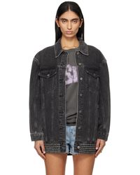 Ksubi - ブラック Altar Phoenix Trucker デニムジャケット - Lyst