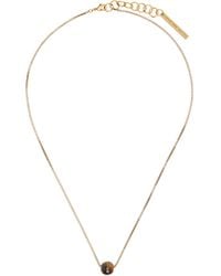 Dries Van Noten - Tiger's Eye Necklace - Lyst