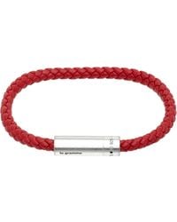 Le Gramme - Leather Cable 'Le 7G' Bracelet - Lyst