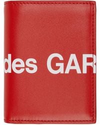 Comme des Garçons - Comme Des Garçons Wallets Huge Logo Bifold Wallet - Lyst