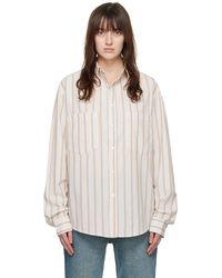 Wynn Hamlyn - Off- Patch Pocket Shirt - Lyst