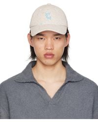 WOOYOUNGMI - Off- Tweed Logo Ball Cap - Lyst