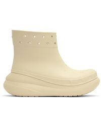 Crocs™ - Off-white Crush Boots - Lyst