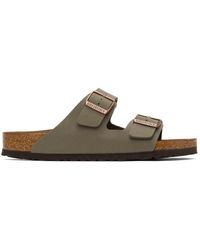 Birkenstock - Grey Regular Arizona Sandals - Lyst