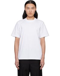 Sacai - Wtaps Edition Flock Print T-Shirt - Lyst