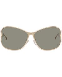 Blumarine - Wraparound Sunglasses - Lyst
