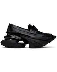 Balmain - Leather Slip-on Unicorn Sneakers - Lyst