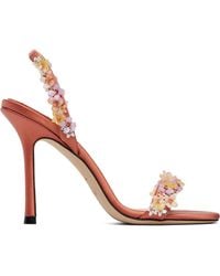 Jimmy Choo - Jenn 100 Heeled Sandals - Lyst