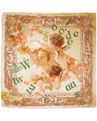 Vivienne Westwood - Spring Cherub Square Scarf - Lyst