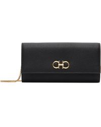 Ferragamo - Gancini Wallet Chain Bag - Lyst