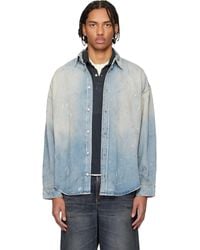 Acne Studios - Faded Denim Shirt - Lyst