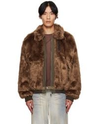 ANDERSSON BELL - Flight Faux-fur Bomber Jacket - Lyst