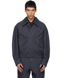 Lemaire - Boxy Blouson Jacket - Lyst