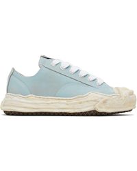 Maison Mihara Yasuhiro - 'Hank' Og Sole Shrink Leather Low-Top Sneakers - Lyst