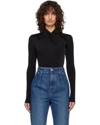 Mugler - Scarf Bodysuit - Lyst