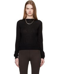 Rick Owens - Temple Biker Level Sweater - Lyst