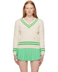 Sporty & Rich - Off-white Prince Edition Sweater - Lyst
