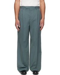 Jil Sander - Cotton Drill Trousers - Lyst