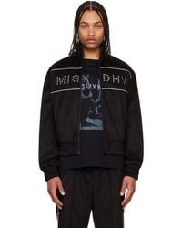 MISBHV - Star Faux Suede Track Jacket - Lyst
