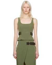 Miaou - Green Leila Tank Top - Lyst