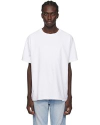 John Elliott - T-shirt university blanc - Lyst