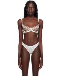 Agent Provocateur - Off-white Lindie Bra - Lyst