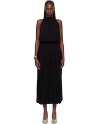 TOTEME - Soft Gathered Midi Dress - Lyst