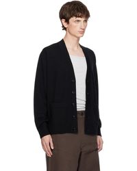 メンズ Dries Van Noten クロップド ダッフルコート ブラック | Lyst