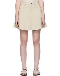 Nanushka - Neah Denim Miniskirt - Lyst