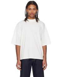 The Row - T-shirt dustin blanc - Lyst